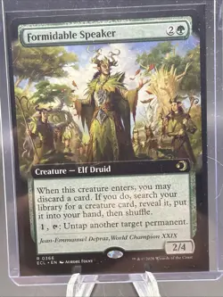 Formidable Speaker (Extended Art) Lorwyn Eclipsed Regular - Image 2