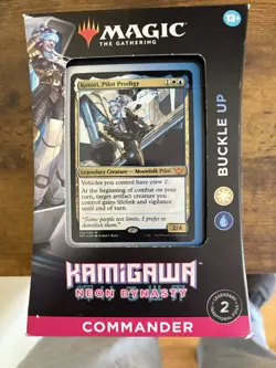 MTG - Kamigawa Neon Dynasty Commander Deck: Buckle Up *New/Sealed* - Image 1