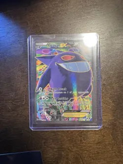 Pokemon TCG XY Phantom Forces Gengar EX Full Art Ultra Rare Card 114/119 - Image 1