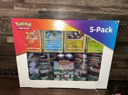 Pokemon Mini Tin (5) Galar Powe Box Set Costco Evolving Skies & Fusion Strikes - Image 1