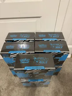 Pokemon TCG Black Bolt Elite Trainer Box ETB X 10 Brand New Sealed Fast Ship 🚚 - Image 2
