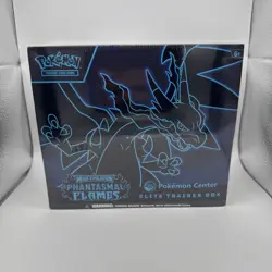 POKEMON CENTER Mega Evolution Phantasmal Flames ETB Elite Trainer Box Sealed - Image 1