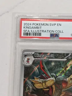 2024 Pokemon Svp En-Sv BSP Sfa Illustration Coll Kingambit #130 PSA 10 - Image 2
