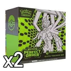 LOT OF 2 - Perfect Order Pokemon Center Elite Trainer Box ETB PRESALE - Image 1