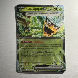 Teal Mask Ogerpon ex NM 012/131 SV: Prismatic Evolutions Pokemon - Image 1
