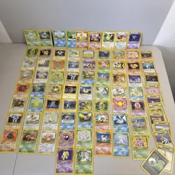 Pokemon LEGENDARY COLLECTION 75+ Non-Holo lot Nidoking Starters Arcanine Eevee - Image 2