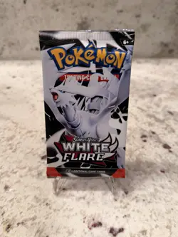 VERY HEAVY!! (22.61g) Pokemon White Flare – Factory Sealed Booster Pack - Image 3