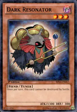 Dark Resonator - BP02-EN067 - Common 1st Edition Yugioh - Image 1