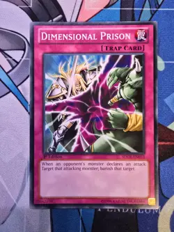 YU-GI-OH! TCG DIMENSIONAL PRISON SDCR-EN033 1ST ED COMMON LP - Image 1