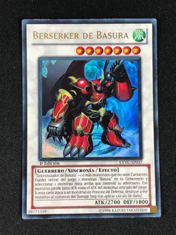 YUGIOH JUNK BERSERKER EXVC-EN037 1ST ULTRA SPANISH - Image 1