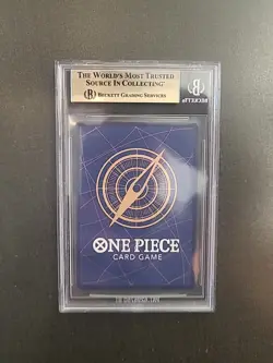 One Piece WINGS OF THE CAPTAIN ABSALOM ALT ART HOLO FOIL! Graded 9.5 GEM MINT - Image 2