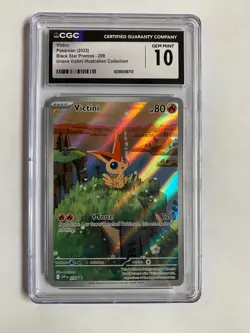 CGC 10 Victini 208 Sv: Scarlet & Violet Promo Cards Holo - Image 1