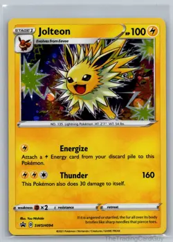 Jolteon Promo SWSH: Sword & Shield Promo Cards Holofoil SWSH094 NM - Image 1