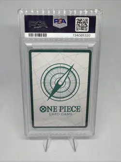 2024 One Piece PRB01 ENGLISH DON!! Card LUFFY-HOLOFOIL BLACK PSA 10 New Slab!! - Image 2