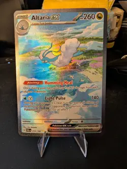 Pokemon TCG Altaria EX Paradox Rift Holo Card Special Illustration Rare 253/182 - Image 1