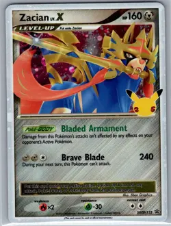 Zacian LV. X - SWSH135 SWSH: Sword & Shield Promo Cards - Pokemon Card - NM - Image 1