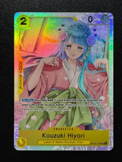 Kouzuki Hiyori - OP06-106 SR - One Piece Card Game TCG - English - Image 1