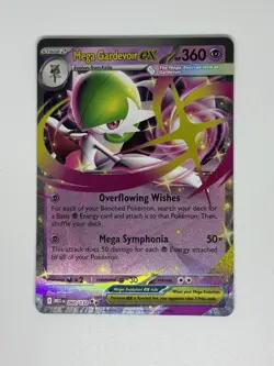 Pokemon TCG Mega Evolution Mega Gardevoir EX Double Rare Holo Card 060/132 - Image 1