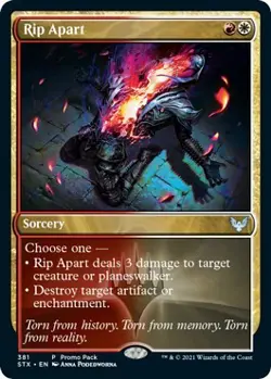 Normal - Rip Apart - 381 - Promo Pack: Strixhaven - NM - Image 1