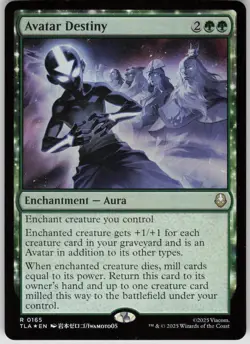 MTG Avatar Destiny Foil NM Avatar: The Last Airbender Magic 165 - Image 1