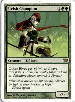 Elvish Champion R 9th Edition NM - Image 1