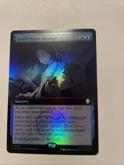 x1 Spirit Water Revival - Foil - Extended Art R MTG Avatar: The Last Airbender M - Image 1