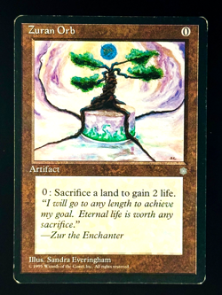 MTG - Zuran Orb - MP - Ice Age - UNCOMMON - EN - REG - Image 1