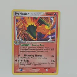 TYPHLOSION 034 RARE HOLO 2006 BLACK STAR PROMO POKEMON CARD - Image 1