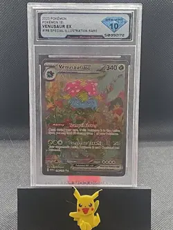 2023 POKEMON SCARLET & VIOLET 151 #198 VENUSAUR EX DSG 10 GEM MINT - Image 1