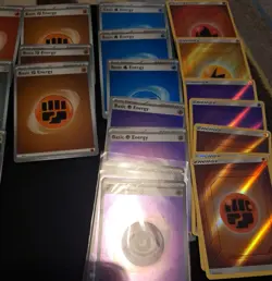 Pokemon TGC 151 & Hidden Fates Energy Set Bundle 23 Cards Inc Water Fire etc - Image 3