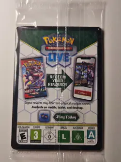 SEALED Shaymin 015/185 PROMO Cosmos Holo Rare Pokemon TCG Knock Out Box - Image 2