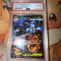 2025 Pokemon Mega Charizard X ex SAR 110/080 Inferno X M2 Japanese PSA 10 - Image 4