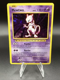 Pokemon TCG Mewtwo - (Cracked Ice Holo) 051/108 Deck Exclusives Holo, NM - Image 1