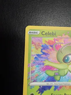 Pokemon Celebi SWSH Vivid Voltage 009/185 Amazing Rare, Near Mint Condition - Image 5