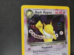 DARK HYPNO- 9/82 TEAM ROCKET Unlimited HOLO RARE SWIRL POKEMON - Image 3