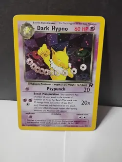 DARK HYPNO- 9/82 TEAM ROCKET Unlimited HOLO RARE SWIRL POKEMON - Image 5