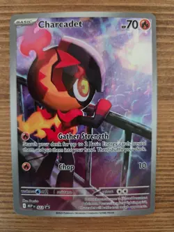 2025 Pokemon Charcadet Full Art Black Star Promo 022 - Mega Evolution - NM - Image 1