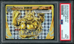 2016 Pokemon XY Evolutions Machamp BREAK #60 PSA 9 MINT - Image 1