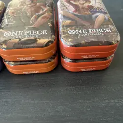 One Piece Tin Pack Set Vol 2 Lot Of 6 | TS-02 OP-13 | Factory Sealed | Bandai | - Image 3