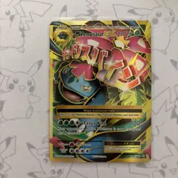 3 Pokemon XY Evolutions Mega M Charizard 101 Venusaur 100 Blastoise 102 EX Cards - Image 5