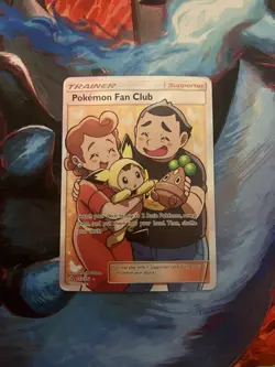 Pokemon Fan Club Ultra Prism Ultra Rare Card 155/156 S&M: Pokemon TCG - Image 1