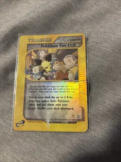 Pokemon Fan Club Reverse Holo Card 130/147 Aquapolis HP - Image 1