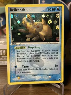 Pokemon TCG Relicanth 24/101 Hidden Legends Reverse Holo Card - Image 1