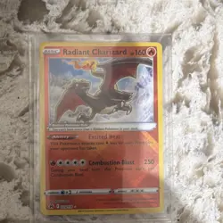 Pokemon Radiant Charizard 020/159 Holo Basic Card English Dragon TCG - Image 1