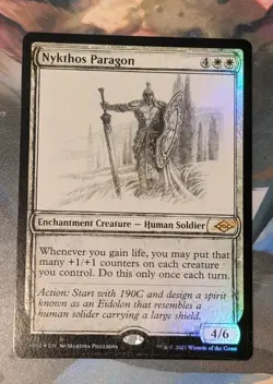 MTG *FOIL SHOWCASE* Modern Horizons 2 Rare NYKTHOS PARAGON NM - Image 1