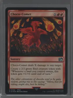 Choco-Comet Magic the Gathering MTG Final Fantasy Uncommon Foil 0132 - Image 1