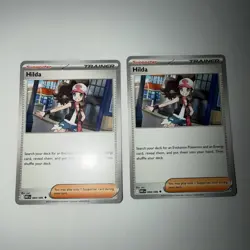 2X Pokemon TCG: Hilda Regular Uncommon 084/086 EN-White Flare NM 2X - Image 1
