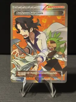 Professor Sycamore Full Art - XY Steam Siege #114/114 Near Mint Condition - Image 1