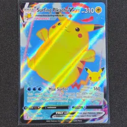 Surfing Pikachu VMAX - 009/025 - FA - Pokemon Celebrations - Sword/Shield - VLP - Image 1