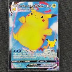 Surfing Pikachu VMAX - 009/025 - FA - Pokemon Celebrations - Sword/Shield - VLP - Image 2